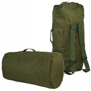 Сумка транспортувальна Mil-Tec 75 л US NAVY olive 13853001 M1255551535 фото