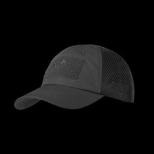 Бейсболка Helikon-Tex VENT POLYCOTTON RIPSTOP Black CZ-BBV-PR-01 M1255551092 фото
