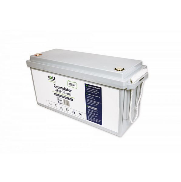 Аккумулятор Volt Polska LiFePO4 12,8V 150 Ah (100A) + BMS W226725 фото