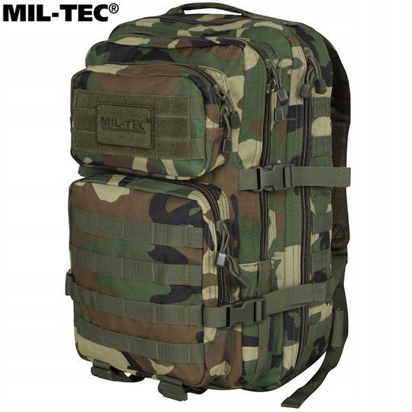 Великий Рюкзак Mil-Tec Assault Woodland 36 л 14002220 M125555760 фото