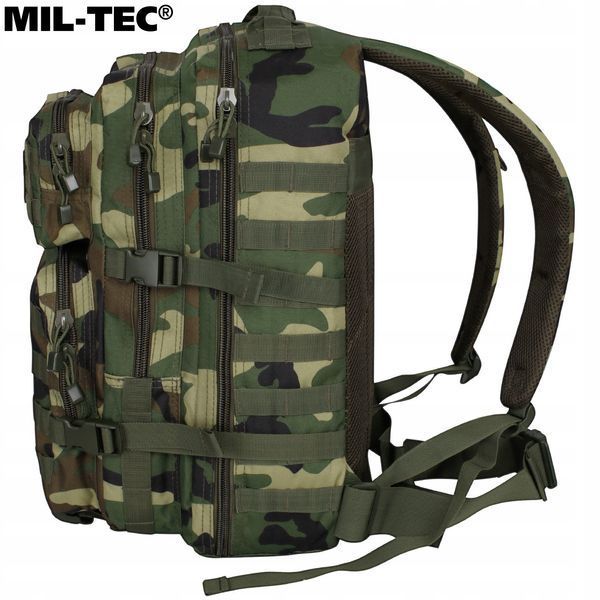 Великий Рюкзак Mil-Tec Assault Woodland 36 л 14002220 M125555760 фото