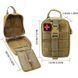 Аптечка первой помощи тактическая военная сумка JB Tacticals IFAK Molle зеленая JB-BAG-0003-GRN A9131 фото 10