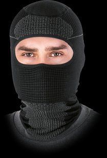 Шапка-маска LEBER&HOLLMAN LH-BALACLAVA BS Чорна (Балаклава) M1255535 фото