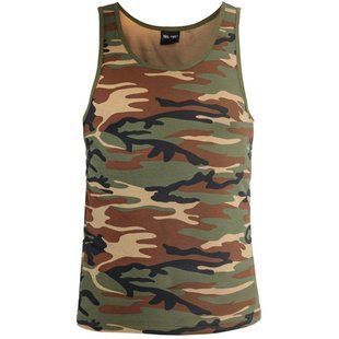 Майка Mil-tec TANK TOP COTTON WOODLAND 11001020- A8991 фото