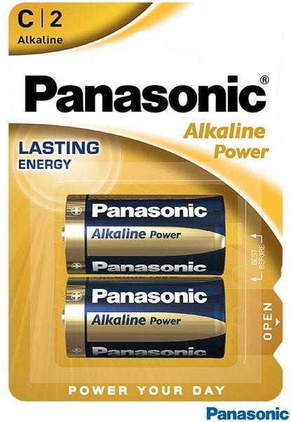 Батарейки PANASONIC Alkaline Power LR14/C 2шт M12555678 фото