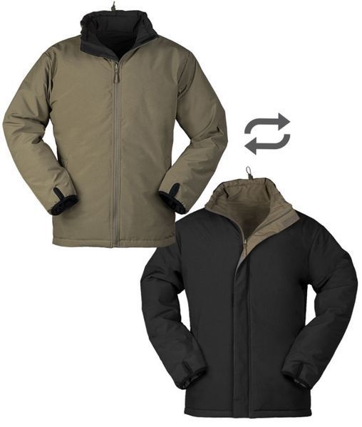 Куртка утеплювальна двостороння Mil-Tec Sorona ranger green/black 10331502- P123683 фото