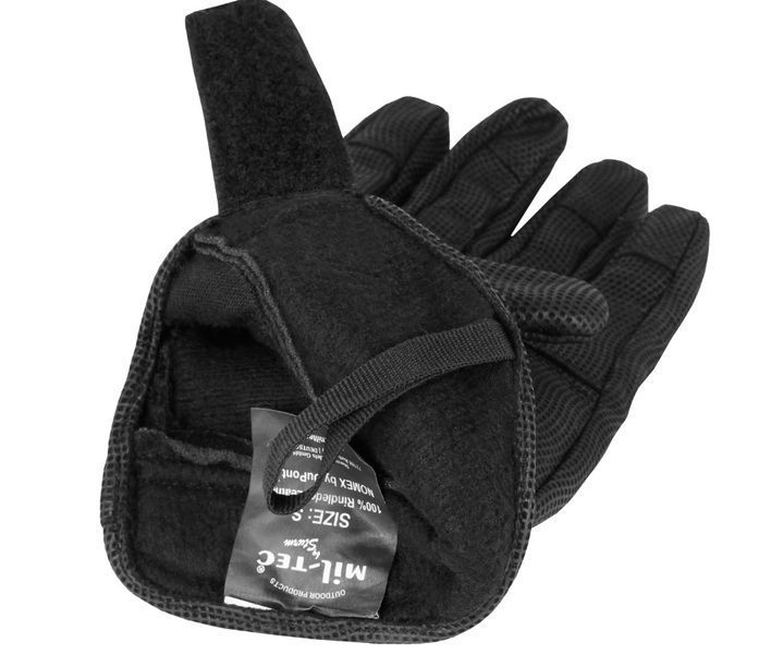 Перчатки Перчатки outdoor Mil-Tec CQB NOMEX Black 12520202 P1236709 фото