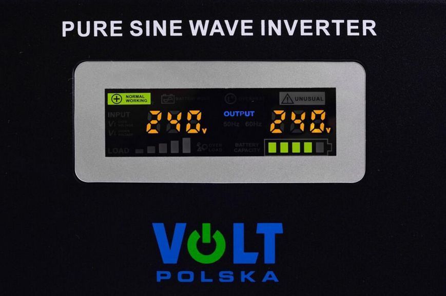 Джерело безперебійного живлення Volt Polska SINUS PRO 800 W 12/230 V (500/800W) 3SP098012W W2024 фото