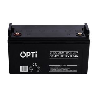 Акумулятор Volt Polska AGM OPTI 12 V 120 Ah VRLA 6AKUV120AG W2200 фото