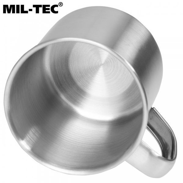 Кружка стальная Mil-Tec 300 мл 14601000 M1255551897 фото