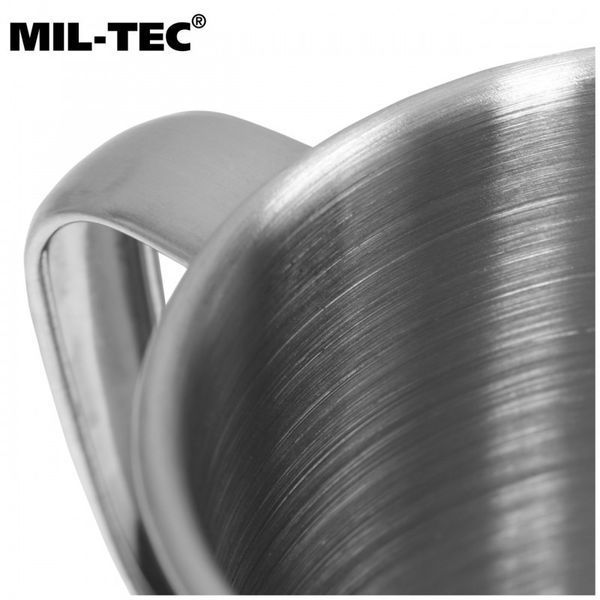 Кружка стальная Mil-Tec 300 мл 14601000 M1255551897 фото