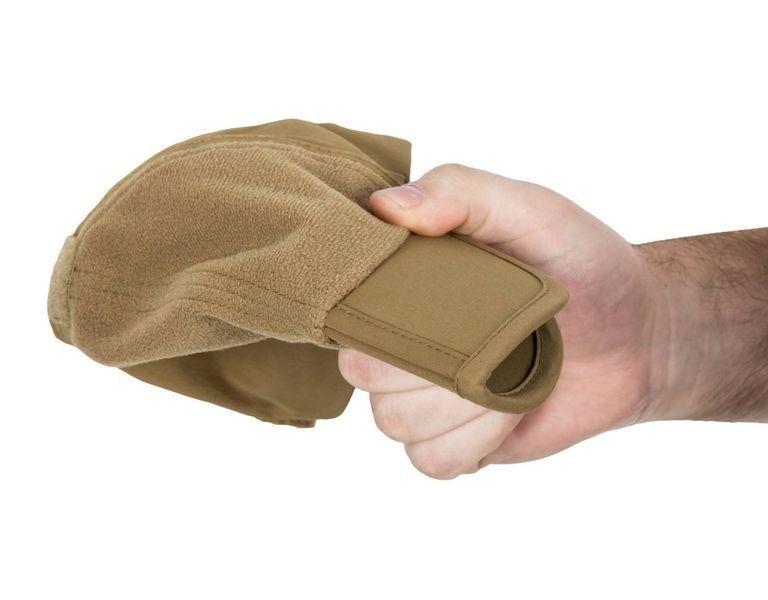 Зимняя бейсболка Helikon-Tex Folding Outdoor Black (CZ-FOC-NL-01) M125555512353 фото