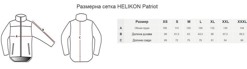 Толстовка подвійний фліс Helikon-Tex PATRIOT Navy Blue BL-PAT-HF-37 M1255552170 фото