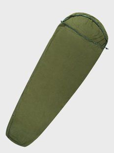 Спальний мішок флісовий 2в1 Fleece Sleeping Bag Mil-Tec оливковий 14114001 P123309 фото