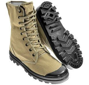 Черевики Mil-Tec Canvas Combat Olive 12831500- P123481 фото