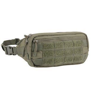 Поясная сумка Mil-Tec Fanny Pack Molle Olive 13512501 M1255551129 фото