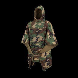 Пончо, ковдра, спальний мішок, Helikon-Tex SWAGMAN ROLL US Woodland PO-SMR-NL-03 M1255551069 фото