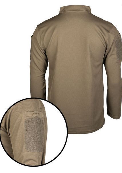 Рубашка поло Mil-Tec POLOSHIRT Quickdry Olive D/R 10962001- M125555878 фото