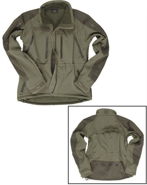 Куртка демісезонна Outdoor Mil-Tec SoftShell Plus Olive 10859001 P123426 фото