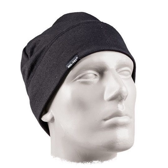 Шапка зимова Mil-Tec Beanie Soft Black 12144102- M1255551990 фото