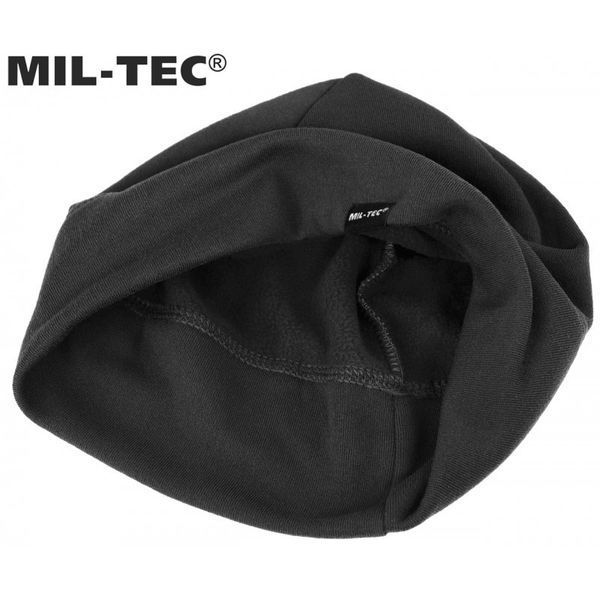Шапка зимова Mil-Tec Beanie Soft Black 12144102- M1255551990 фото