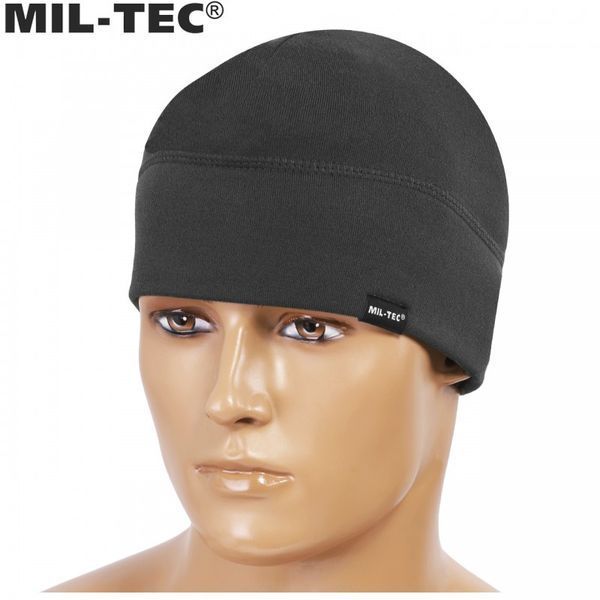 Шапка зимова Mil-Tec Beanie Soft Black 12144102- M1255551990 фото