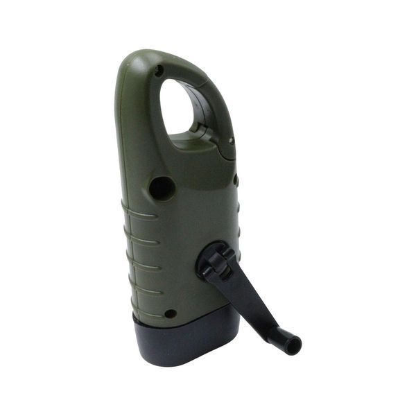 Ліхтар із сонячною панеллю та динамо-ручкою JB Tacticals JB-05 JB-FLS-0005-GRN A9845 фото