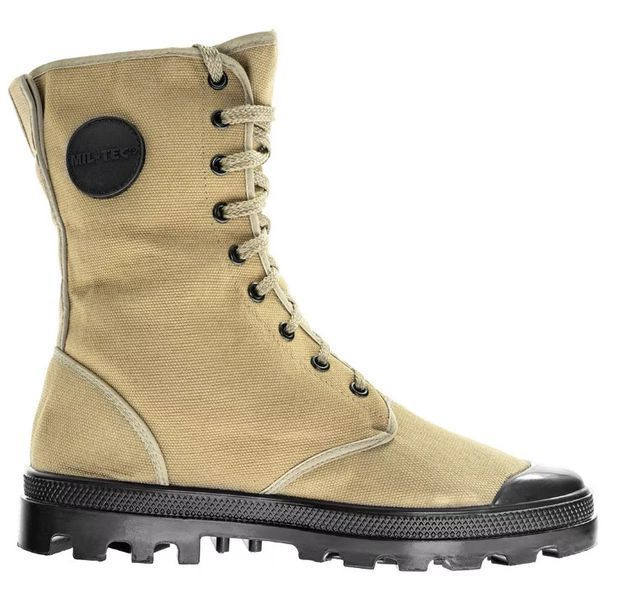 Ботинки Mil-Tec Canvas Combat Olive 12831500- P123481 фото
