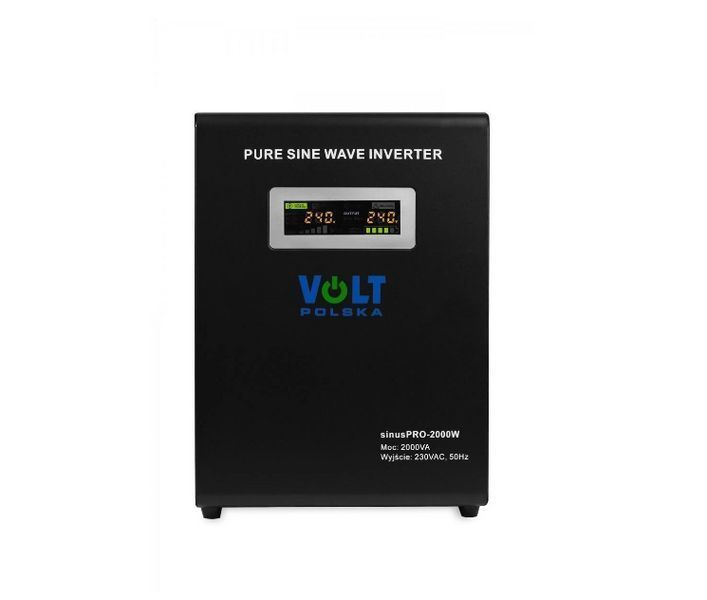 Джерело безперебійного живлення Volt Polska SINUS PRO 2000 W 24/230 V (1400/2000W) 3SP200024W W2026 фото