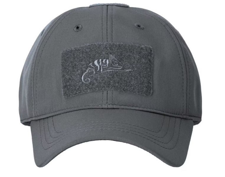Бейсболка утеплена флісом тактична з панелями Helikon-Tex Winter Shark Skin Shadow Grey CZ-BBW-FS-35 P1237001 фото