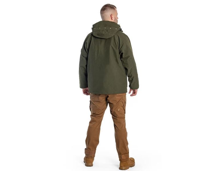 Куртка водонепроникна зі знімною флісовою підкладкою Mil-Tec ECWCS Wet Weather Olive 10615001 P1236808 фото