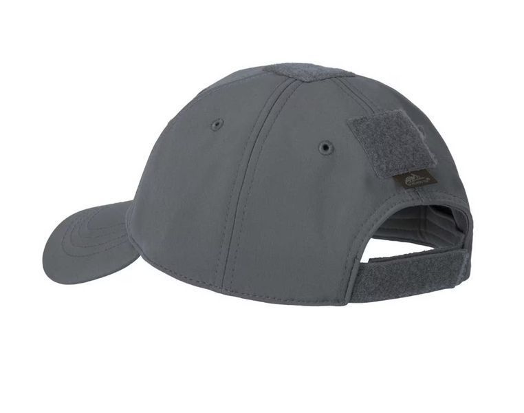 Бейсболка утеплена флісом тактична з панелями Helikon-Tex Winter Shark Skin Shadow Grey CZ-BBW-FS-35 P1237001 фото
