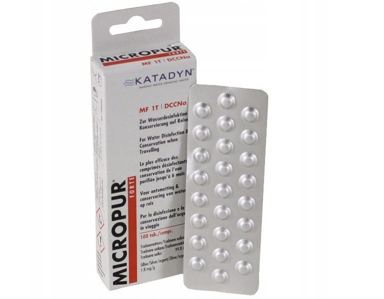 Таблетки для очистки и дезинфекции воды KATADYN MICROPUR FORTE MF1T 50 шт 14570250 P1539 фото