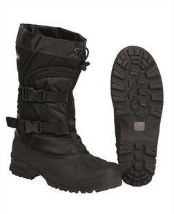 Ботинки функциональный Mil-Tec Snow Boots Arctic - Black (12876000) 39 M125555123180 фото