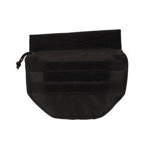 Підсумок-напашник Mil-Tec MOLLE DROP DOWN POUCH Black 13486302 P1236749 фото