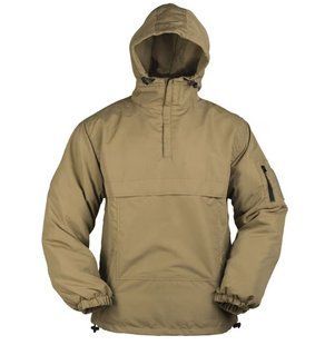 Куртка анорак ветрозащитная Mil-Tec Combat Anorak Summer Койот 10332005 P1628 фото