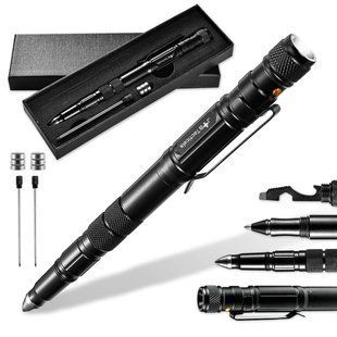Ручка тактична JB Tacticals Kubotan &mdash; 8 в 1 JB-02 Подарунковий набір JB-ACS-0015 A9063 фото