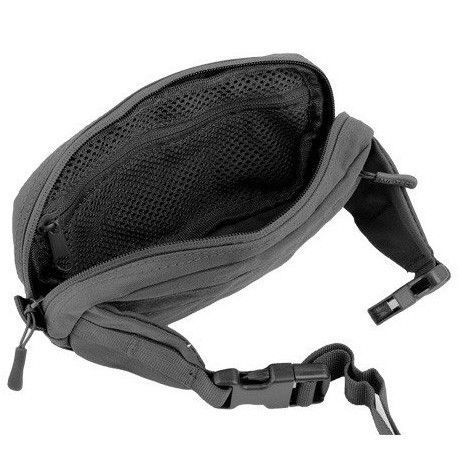 Поясна сумка Mil-Tec Fanny Pack Molle Black 13512502 M1255551130 фото