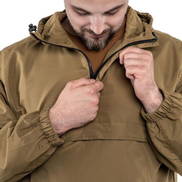 Куртка анорак вітрозахисна Mil-Tec Combat Anorak Summer Койот 10332005 P1628 фото