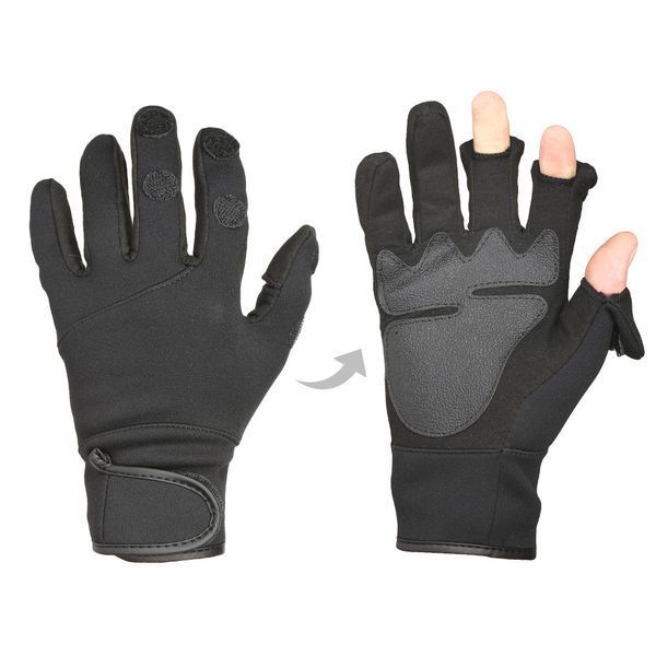 Перчатки Перчатки outdoor неопреновые Mil-Tec Tactical Gloves Black 11657002 P1211 фото