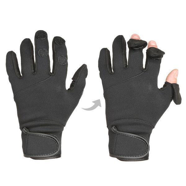 Перчатки Перчатки outdoor неопреновые Mil-Tec Tactical Gloves Black 11657002 P1211 фото
