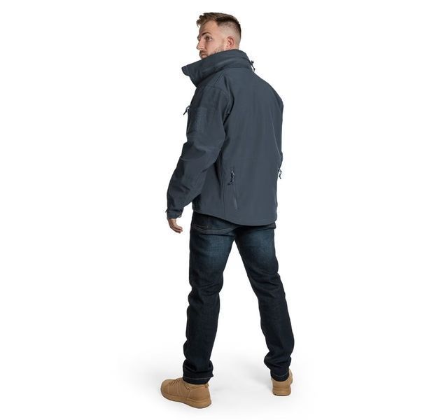 Куртка вітрозахисна Helikon-Tex Gunfighter Softshell Navy Blue KU-GUN-FM-37 P1237096 фото