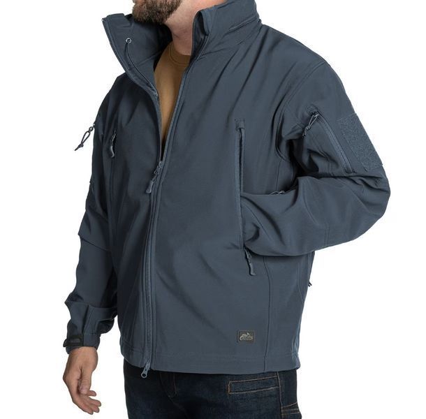 Куртка вітрозахисна Helikon-Tex Gunfighter Softshell Navy Blue KU-GUN-FM-37 P1237096 фото