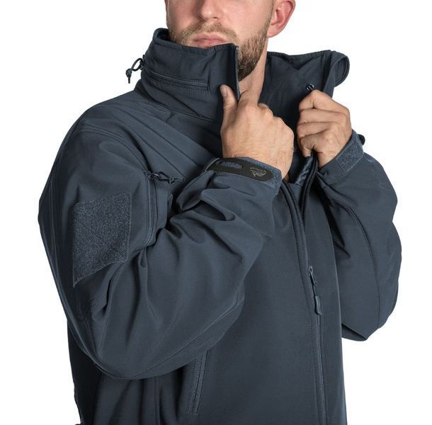 Куртка вітрозахисна Helikon-Tex Gunfighter Softshell Navy Blue KU-GUN-FM-37 P1237096 фото