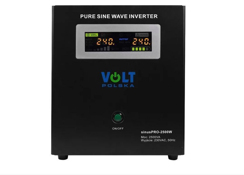 Источник бесперебойного питания Volt Polska SINUS PRO 2500 W 24/230V (1800/2500W) 3SP250024W W2027 фото