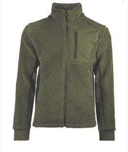 Кофта Флісова Mil-Tec Bearforce Cold Protection Jacket Teddy-Fleece оливкова 10856601 A9955 фото