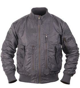 Куртка бомбер демисезонная Mil-Tec Tactical Flight Jacket Urban Grey 10404608- P123454 фото