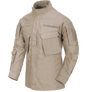 Толстовка китель Helikon-Tex CPU Cotton Ripstop Khaki BL-CPU-CR-13 P1236964 фото