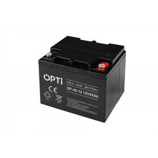Аккумулятор Volt Polska AGM OPTI 12V 45 Ah VRLA 6AKUV045AG W2203 фото