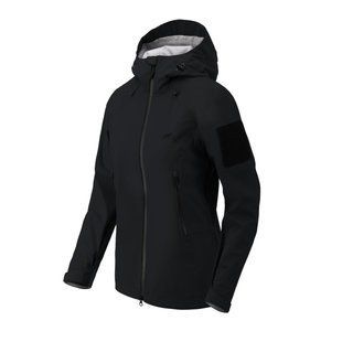 Куртка женская водонепроницаемая с трехслойной мембраной Helikon-Tex Hardshell Squall Black P123385 фото